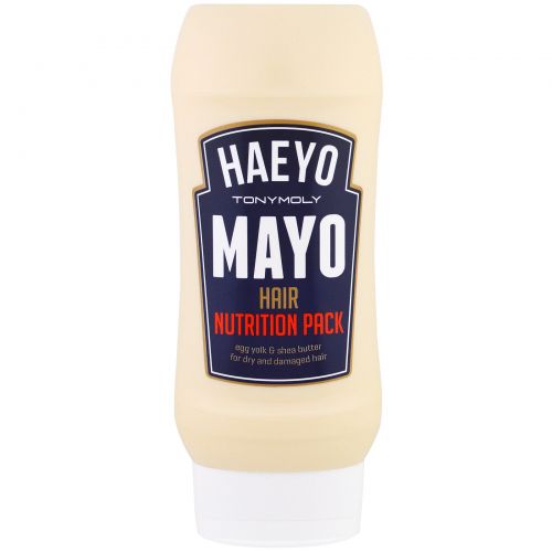 Tony Moly, Питательная маска для волос Haeyo Mayo Hair Nutrition Pack, 250мл