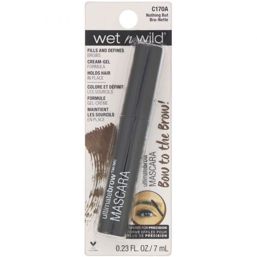 Wet n Wild, Тушь для бровей Ultimate Brow Mascara, оттенок Nothing But Bru-Nette, 7 мл