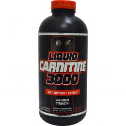 Nutrex Research Labs, Liquid Carnitine 3000, Ягодный взрыв, 473 мл