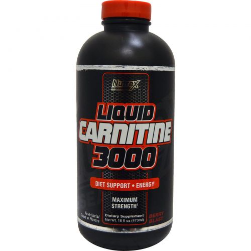 Nutrex Research Labs, Liquid Carnitine 3000, Ягодный взрыв, 473 мл