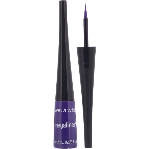 Wet n Wild, Жидкая подводка для глаз MegaLiner, оттенок Electric Purple, 3,5 мл