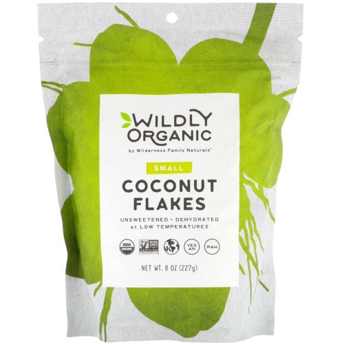 Wildly Organic, Coconut Flakes, Small, 8 oz (227 g)