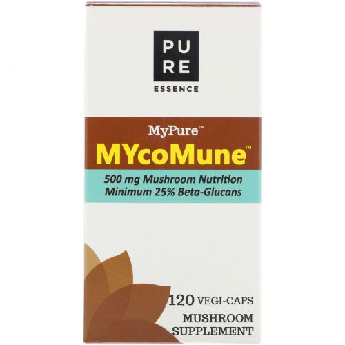 Pure Essence, MyPure, MYcoMune, 120 Vegi-Caps