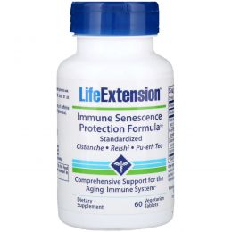 Life Extension, Антивозрастная формула иммунной защиты, 60 вегетарианских капсул