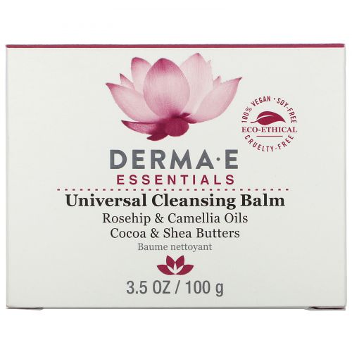 Derma E, Essentials, Universal Cleansing Balm, 3.5 oz (100 g)