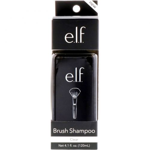 E.L.F. Cosmetics, Шампунь для кистей, прозрачный, 4,1 ж. унц.(120 мл)