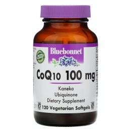 Bluebonnet Nutrition, CoQ10, 100 мг, 120 желатиновых капсул