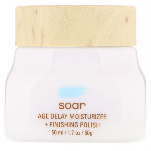 O'o Hawaii, Soar, Age Delay, Moisturizer + Finishing Polish, 1.7 oz (50 g)