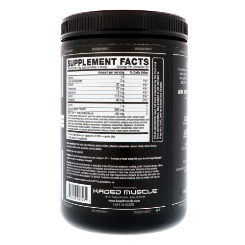 Kaged Muscle, Hydra Charge, Orange Mango, 9.73 oz (276 g)