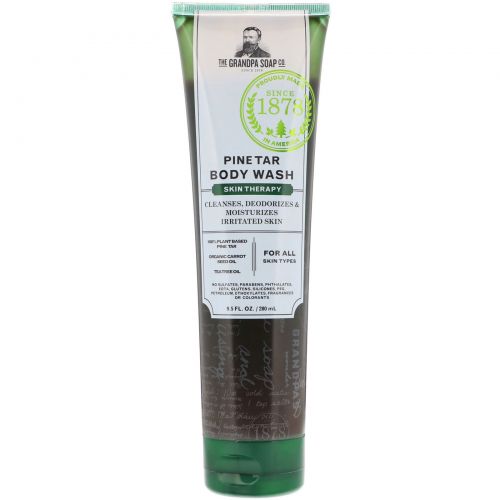 Grandpa's, Pine Tar Body Wash, Skin Therapy, 9.5 fl oz (280 ml)