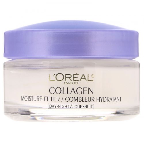 L'Oreal, Collagen Moisture Filler, дневной / ночной крем с коллагеном, 48 г