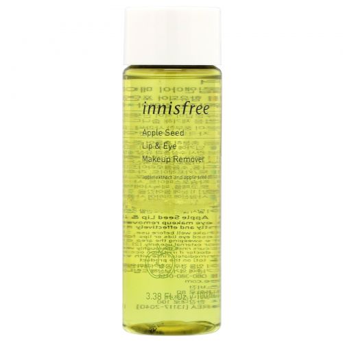 Innisfree, Apple Seed Lip & Eye Makeup Remover,  3.38 fl oz (100 ml)