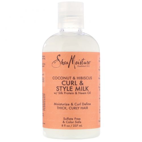 SheaMoisture, Coconut & Hibiscus, Curl & Style Milk,  8 fl oz (237 ml)