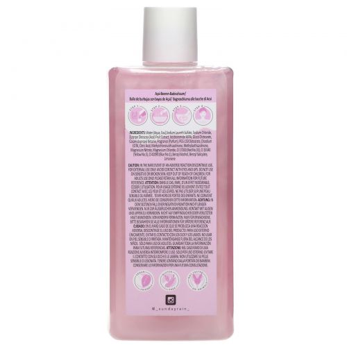 Sunday Rain, Pamper Time, Bubble Bath, Acai Berry, 15.2 fl oz (450 ml)