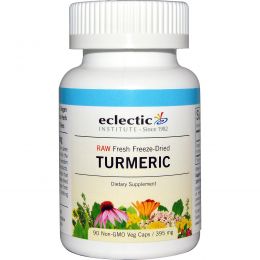 Eclectic Institute, Куркума, 395 мг, 90 вегетарианских капсул без ГМО