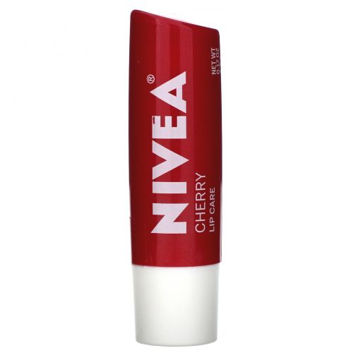 Nivea, Вишневый поцелуй, фруктовая гигиеническая помада, 0.17 унций (4.8 г)