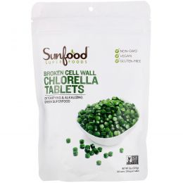 Sunfood, Chlorella Tablets, 8 oz.