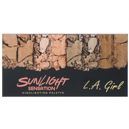 L.A. Girl, Палетка хайлайтеров Sunlight Sensation Highlighting Palette, 4 г (0,14 унции) каждый