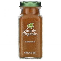 Simply Organic, Корица, 2,45 унции (69 г)