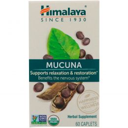 Himalaya Herbal Healthcare, Mucuna, успокаивающий тоник, 60 каплет