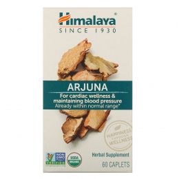 Himalaya Herbal Healthcare, Арджуна, кардиотоническое средство, 60 капсул