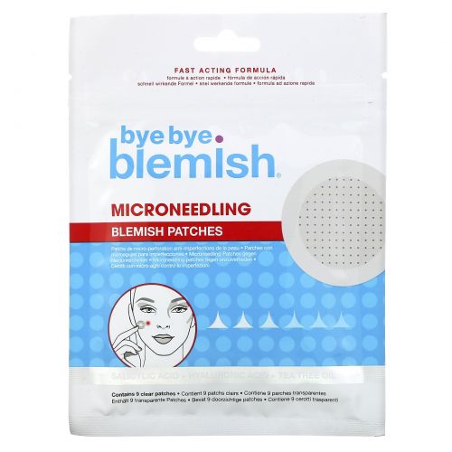 Bye Bye Blemish, Microneedling Blemish Patches,  9 Patches