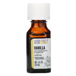 Aura Cacia, Чистое эфирное масло ванили, 15 мл