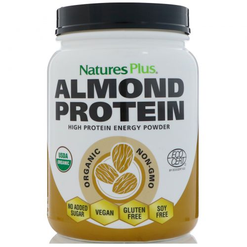 Nature's Plus, Миндальный белок, 469,5 г (1,04 фунта)