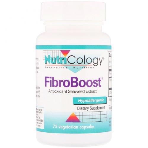 Nutricology, FibroBoost, 75 капсул
