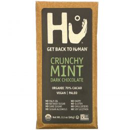 Hu, Crunchy Mint Dark Chocolate, 2.1 oz (60 g)