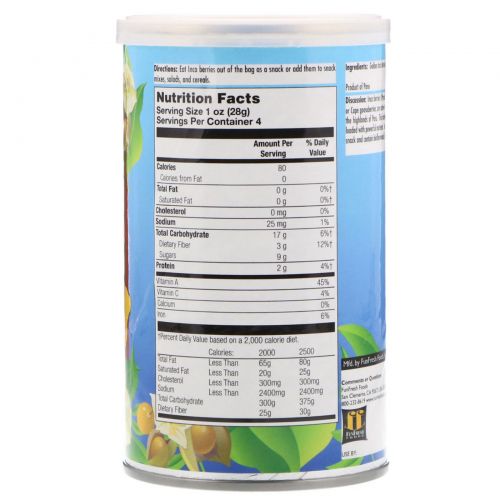 FunFresh Foods, World Berries, Inca Berries, 4 oz (112 g)