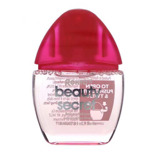 Rohto, Beauty Secret, Redness Reliever, Lubricant Eye Drops,  0.4 fl oz (13 ml)