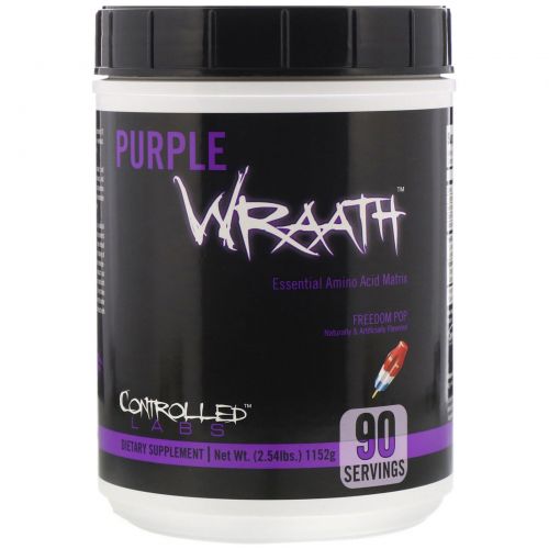 Controlled Labs, Purple Wraath, Freedom Pop, 1152 г (2,54 фунта)
