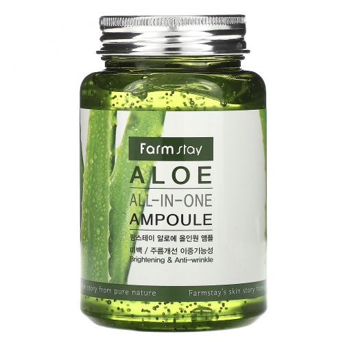 Farmstay, All-In-One Ampoule, Aloe, 8.45 fl oz (250 ml)