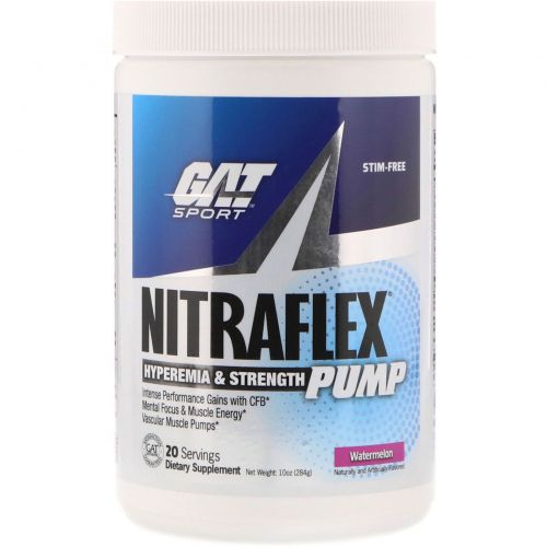 GAT, Nitraflex Pump, Watermelon, 10 oz (284 g)