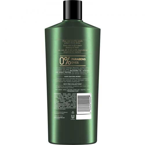 Tresemme, Восстанавливающий шампунь для поврежденных волос Botanique, Damage Recovery, 650 мл