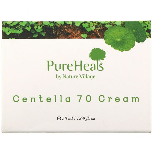 PureHeals, Centella 70, крем, 50 мл (1,69 жидк.унции)