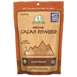 Natierra, Organic Cacao Powder Pouch, 8 oz (227 g)