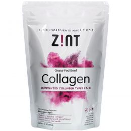 Z!NT, Collagen Hydrolysate, Чистый Протеин, 10 унций (283г)