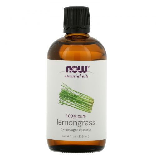 Now Foods, Essential Oils, Lemongrass, 4 fl oz