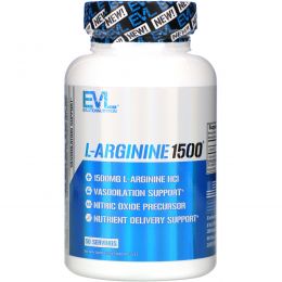 EVLution Nutrition, L-Arginine 1500, 100 Capsules