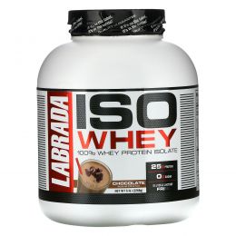Labrada Nutrition, ISO LeanPro, 100% изолят сывороточного белка, шоколад, 5 фунтов (2268 г)