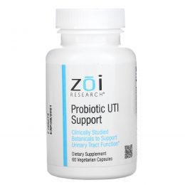 ZOI Research, Probiotic UTI Support, 60 Vegetarian Capsules