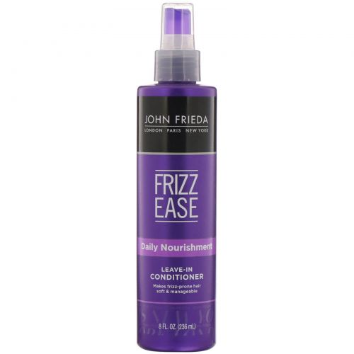 John Frieda, Несмываемый кондиционер Frizz Ease, Daily Nourishment, 236 мл