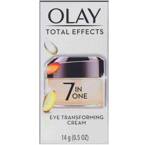 Olay, Total Effects, 7 в 1, крем для преображения области вокруг глаз, 14 г (0,5 унции)