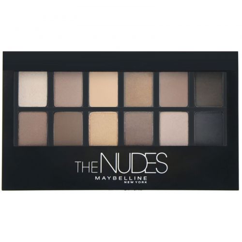 Maybelline, Палетка теней The Nudes, 9,6 г