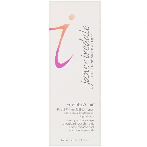 Jane Iredale, Smooth Affair, Facial Primer & Brightener, 1.7 fl oz (50 ml)