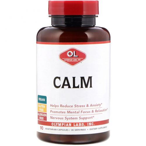 Olympian Labs Inc., Calm, 90 Vegetarian Capsules