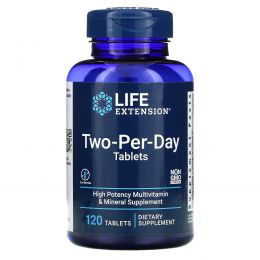 Life Extension, Two-Per-Day Tablets, 120 Tablets