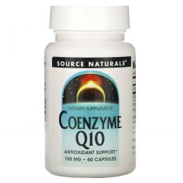 Source Naturals, Коензим Q10 60 капсул